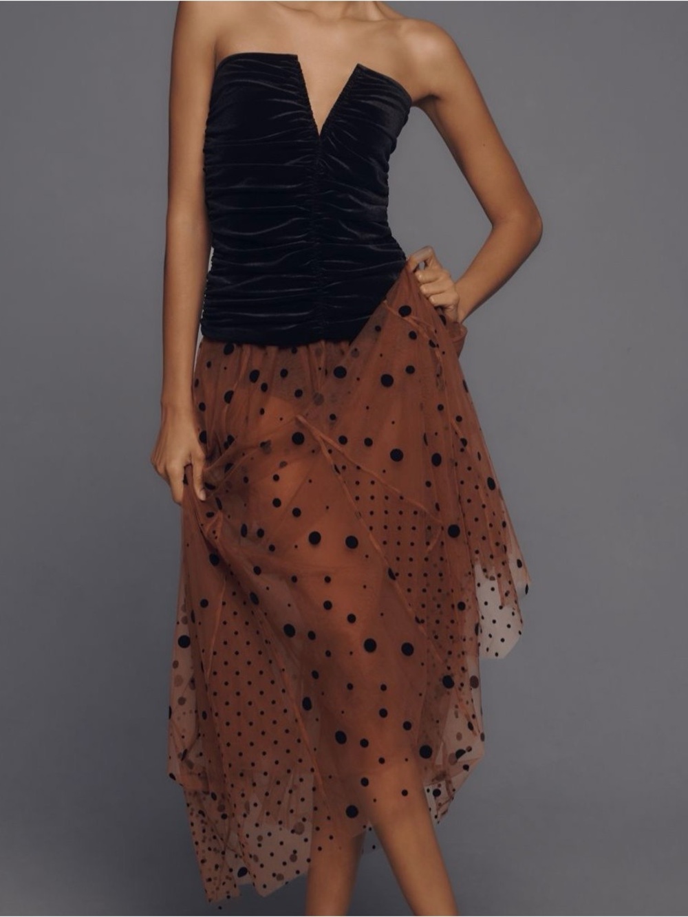 NWT Maeve Tulle Maxi Skirt